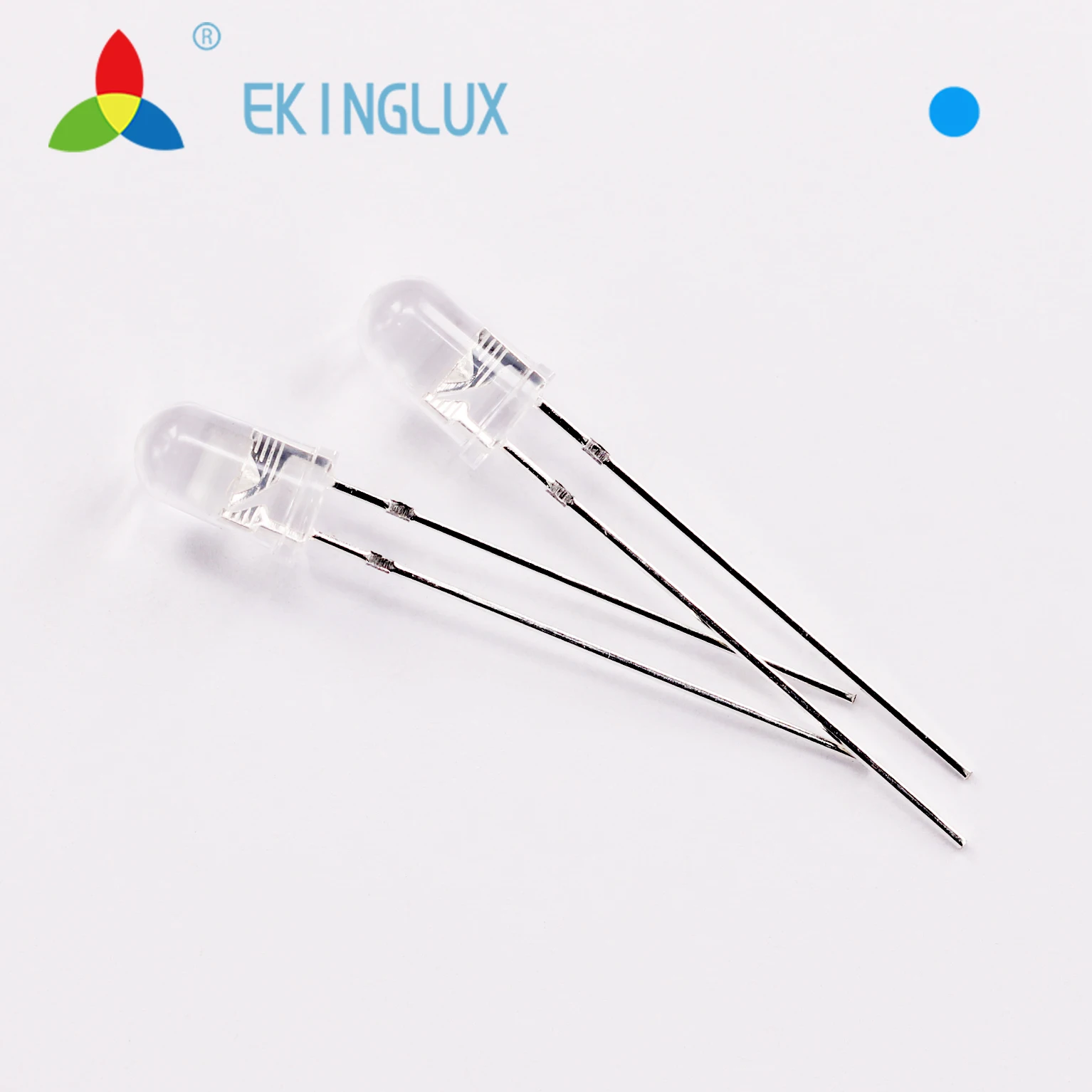  Ekinglux 5 мм led 460nm Светодиодная Синяя лампа синяя