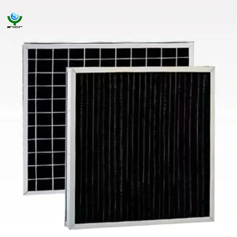 G4 High performance panel coarse filter active carbon air filters