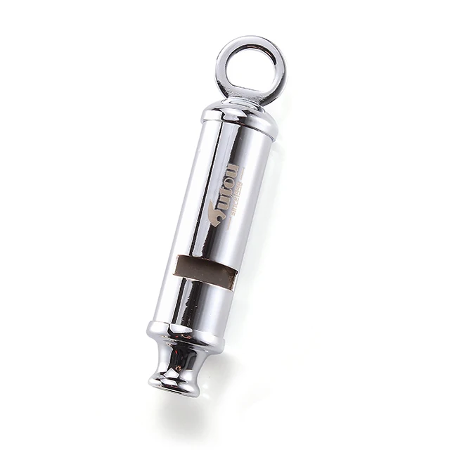 Factory Outset Two-tone siren outdoor survival brass whistle