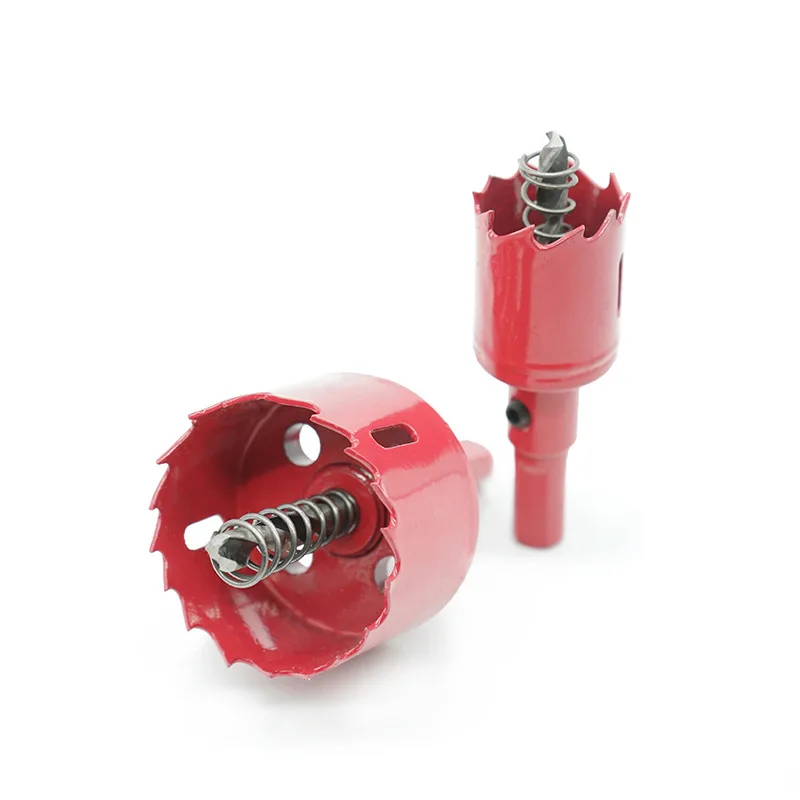 Bi-Metal Hole Saw Drill Bit HSS Hole Cutter with Arbor for Wood and Metal