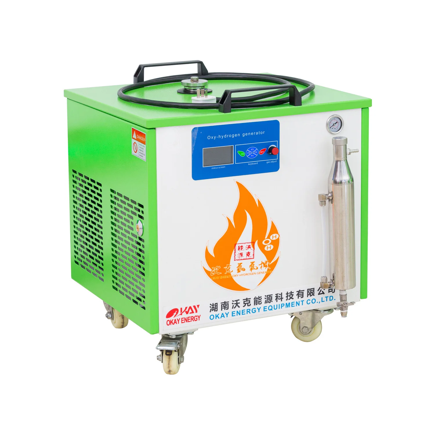 Water Fuel 800L/h HHO Generator Torch Welding Oxy Hydrogen Gas Generator brazing machine