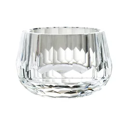 Wholesale K9 Round Mini Carved Home Office Hotel Christmas Decor Set Jewelry Food Dessert Sugar Candy Fruit Clear Crystal Bowl