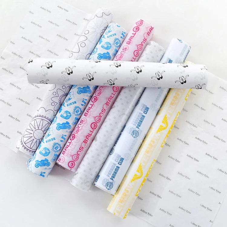 
Fancy Cheap Custom Brand Name Printed Gift Wrapping Paper Tissue Paper 