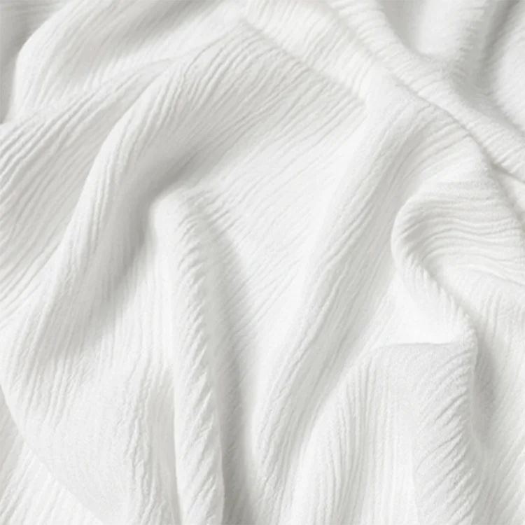 Rayon Willow Crepe Fabric Width 127cm 100%Viscose Fabric For Dresses and Shirts