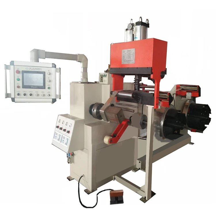 Аппарат для холодной сварки алюминия меди полосы катушки автоматический трансформатор фольги обмотки машины