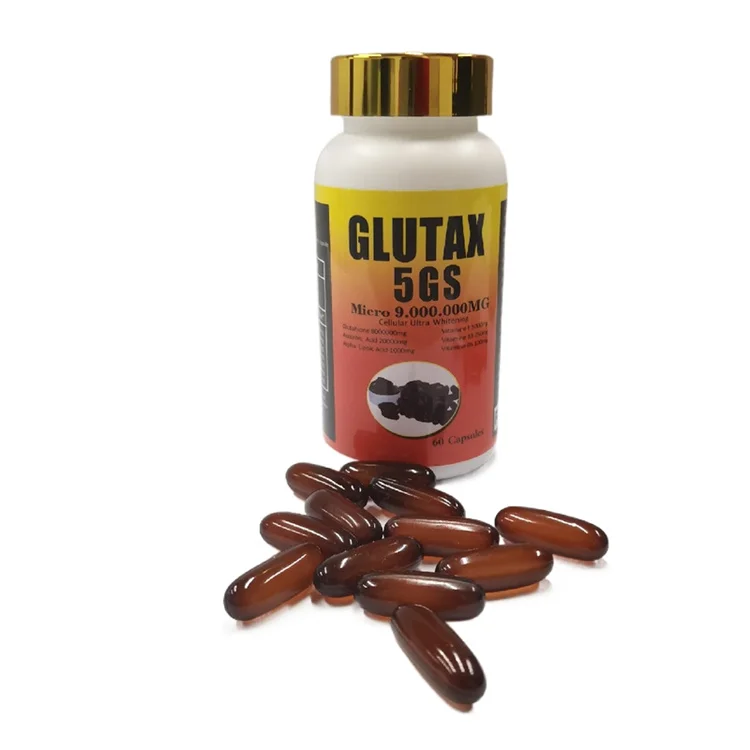 OEM Own Brand High-Quality High-Dose L-Glutathione Collagen Vitamin C Whitening Capsules