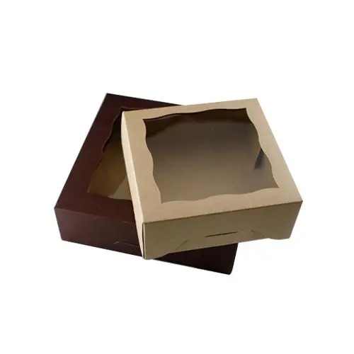 Печатная картонная упаковка CMYK на заказ переработанная для печенья коробка