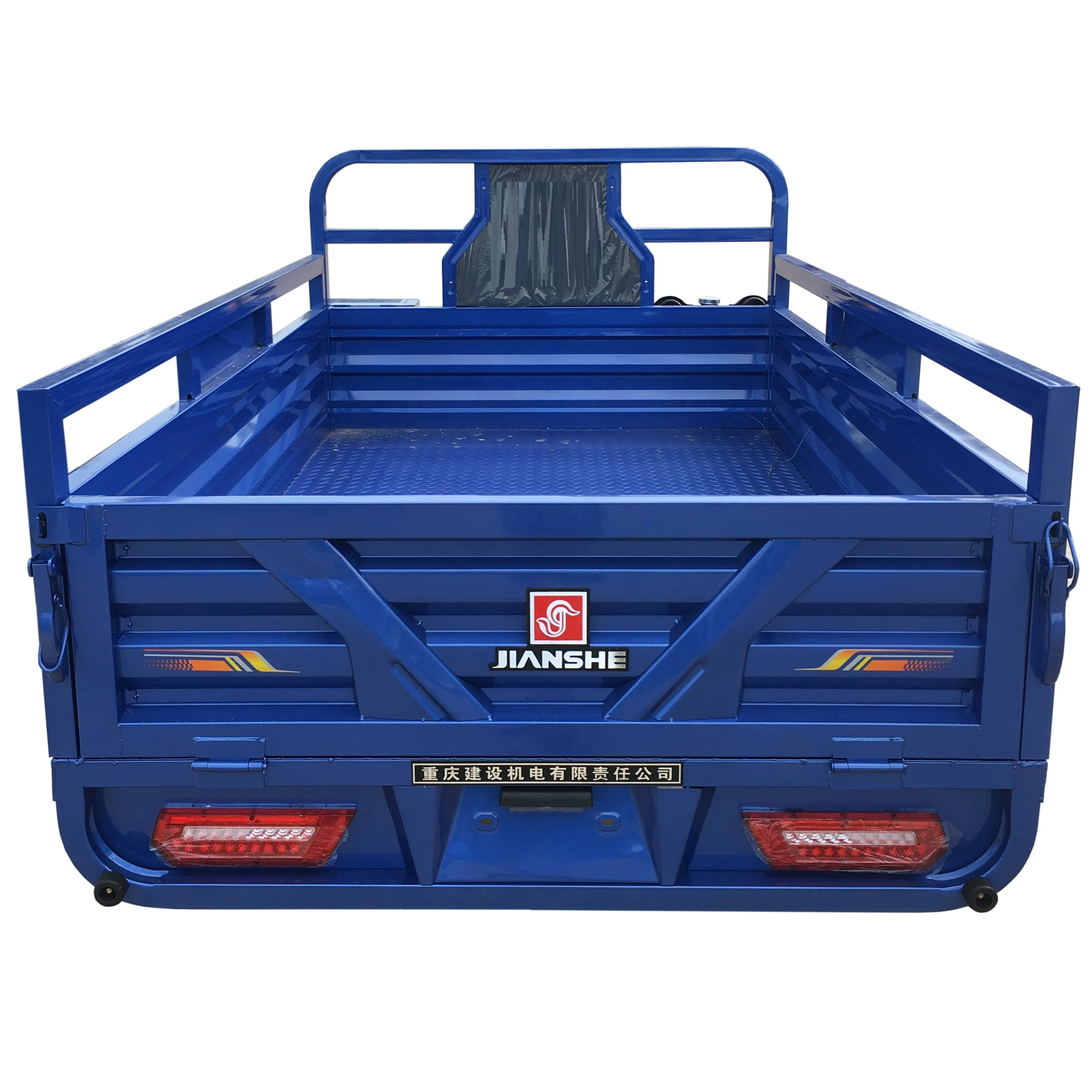 gasoline water cooled zong shen engine heavy loading 3 wheel motorcycle trailer model JP-31 TRICYCLE