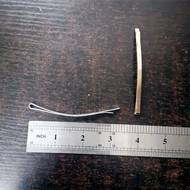 YDM Metal Snap Hair Clips Gold Girls Woman Hairpins Claw Barrettes For Ladies Adult Hair Hairgrips Hair Accessories