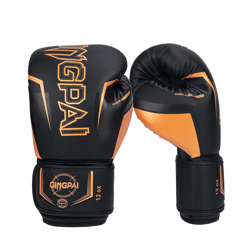 Adult Professional 8 -14oz Boxing Training Gloves Pu Elastic Boxing Gloves Muay Thai Sanda Fighting Gloves For Men And Women