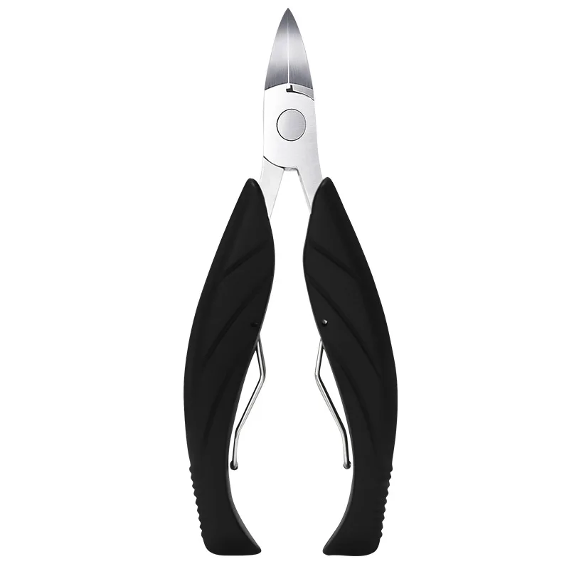 Nail clippers olecranon nail scissors stainless steel dead skin scissors plastic handle dead skin clippers nail clippers