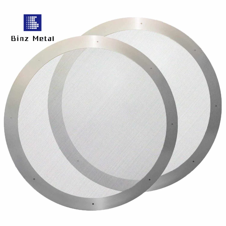 Binz metal coffee filter mesh 200 180 150 micron stainless steel filter disc