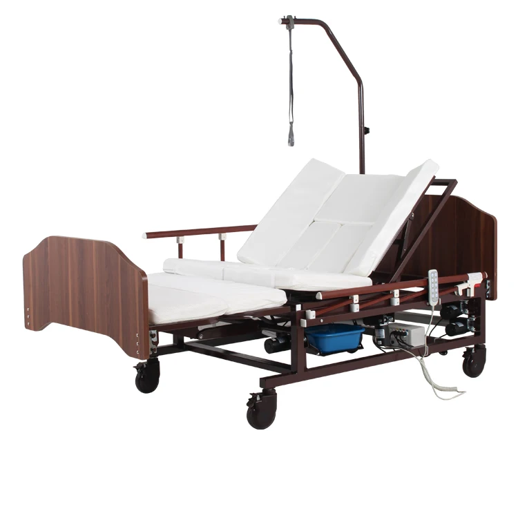 wholesale pricemultifunctional 3 cranks manual electric medical patient clinic electronic hospital nursing home bed for elderly