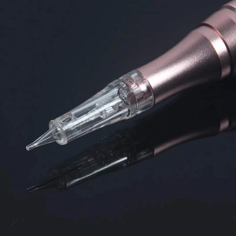 Картридж с тату-иглой 1Rl/3Rl/5Rl/7Rl/3F/5F/7F одноразовый Перманентный макияж бровей наностерильная текстурированная татуировочная
