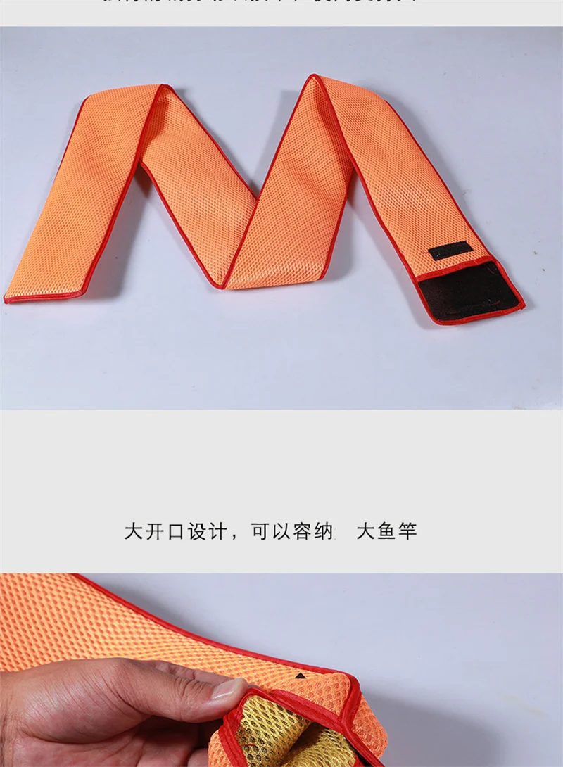 C New Arrival Fishing Rod Set Case Fishing Tackles Bag 3-section Long-range Cast Rod Surf Fishing Rod Bag