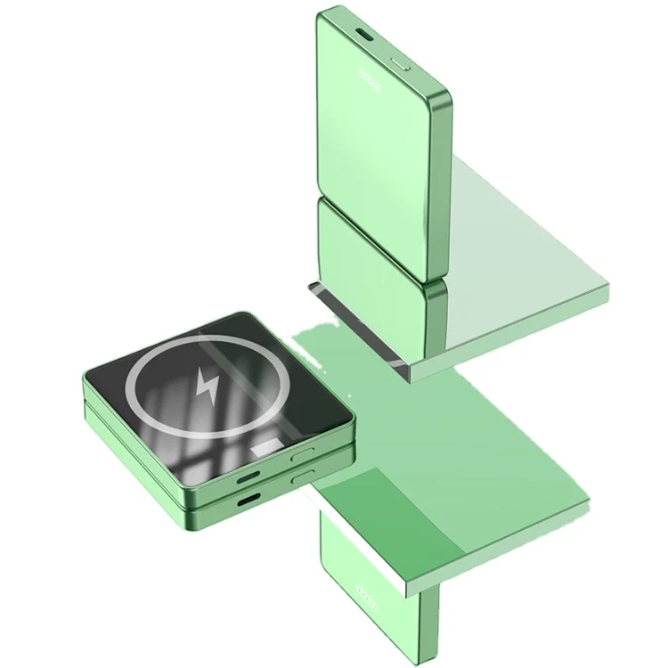 2021 NEW 10000mAh 5000mAh Mini Magnetic Wireless Charger Power Banks Battery Powerbank