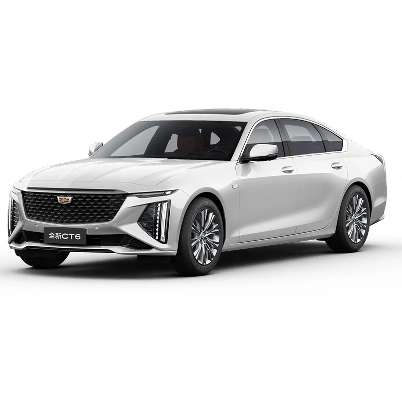 Роскошный седан CadillacCT6 с двигателем L2 + уровня помощи при вождении и автоматической коробкой передач новый светодиодный 10 кожаный Темный