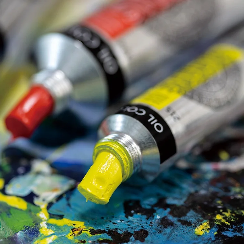 Phoenix Professional Eco-friendly Durable Fine Basics Single Color Artist 50ml Oil Colour