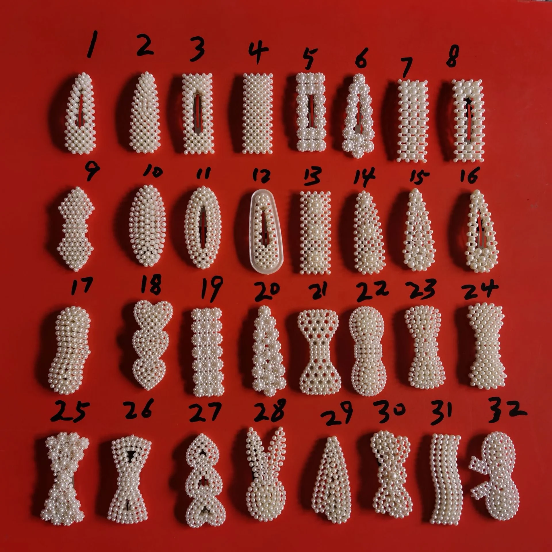 Hot selling hair accessories girls sweet hairpin fashion pearl hairgrip