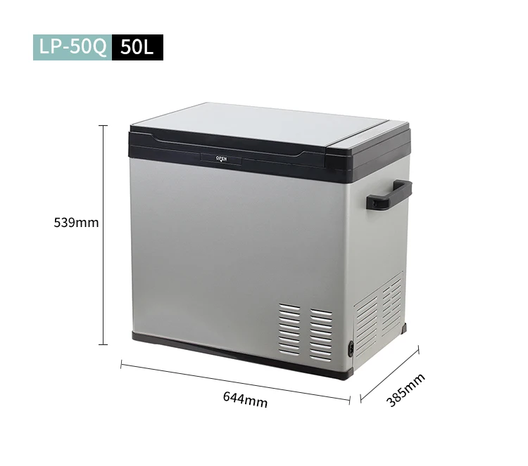 Newest Design Refrigerator Car Portable Low Price Car Refrigerator 12v 24v with Handle