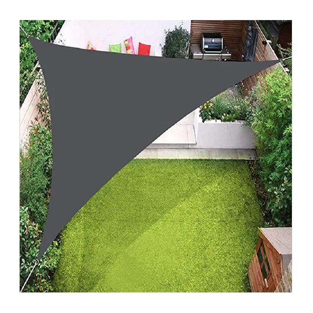 Rectangle/Triangle Waterproof shade sails Outdoor sun shade sail big size sunshade sail