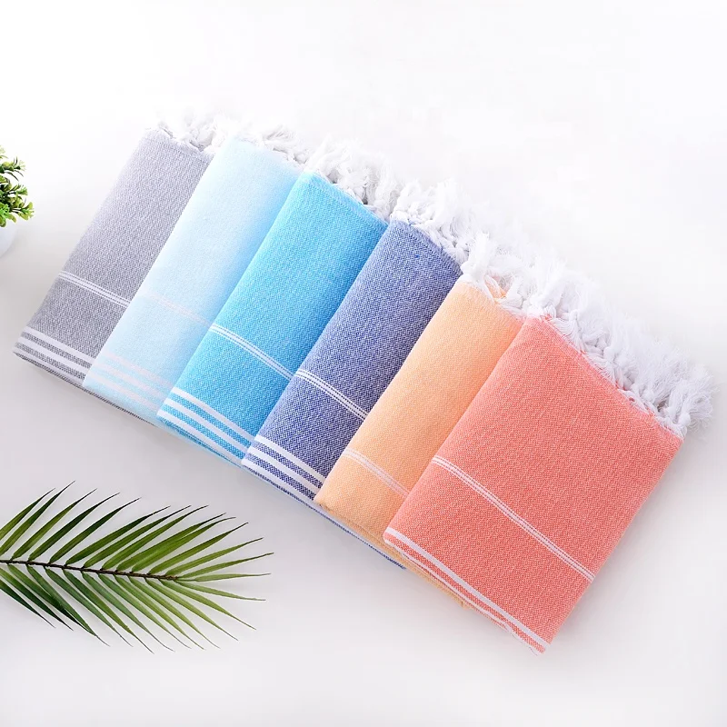 2022  Best Selling Product Custom Icos Breathable Skin-Friendly Microfiber Cotton Turkish Beach Towels Bath 100% Cotton Towel