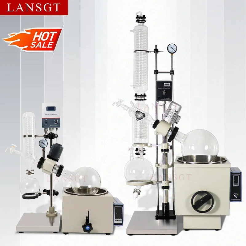 used water bath condenser rotary evaporator Oil Distiller evaporators for Lab Distillation and Extraction