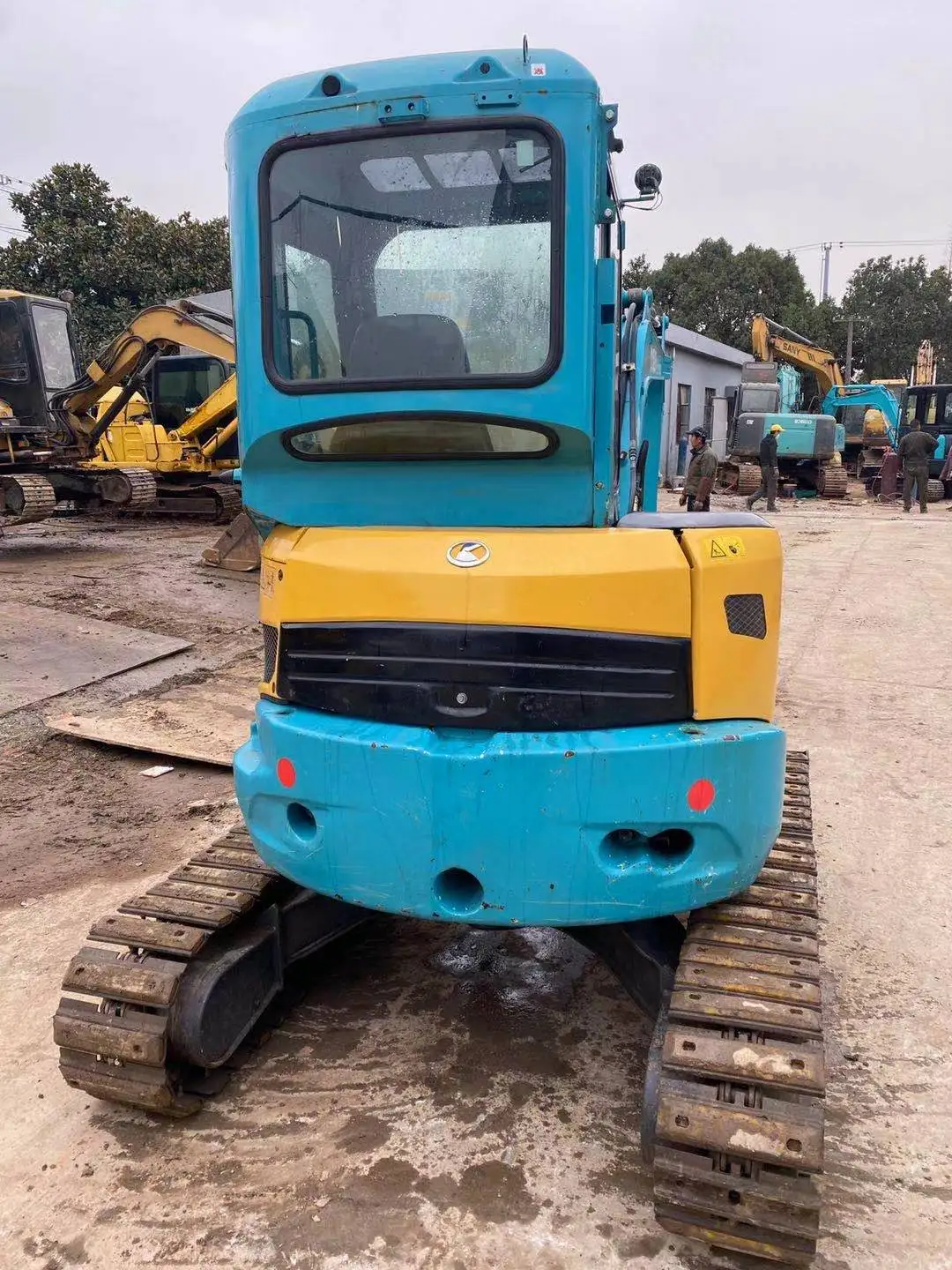 Kubota U35S мини-экскаватор б/у 3 5 t землечерпалка 3.5ton гусеничный экскаватор Япония оригинальный U35