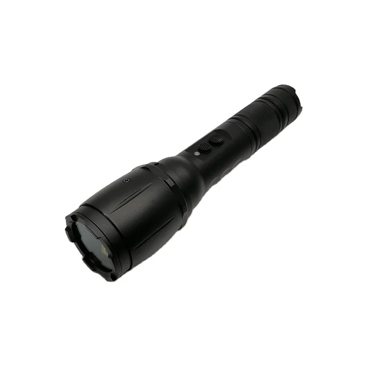 Waterproof Long Range Zoom Focus LED+ Laser Rechargeable Laser Flashlight laser torch