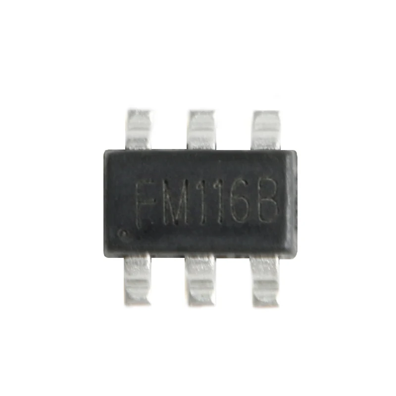 Оригинальная интегральная схема, задний двигатель постоянного тока, Серводвигатель рулевого редуктора, чип привода SOT-23-6 FM116B