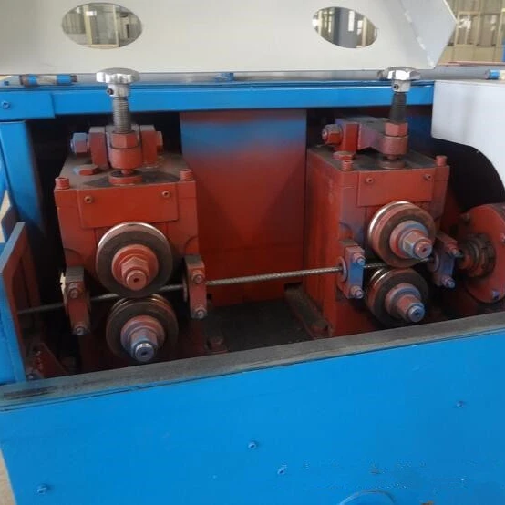 automatic steel wire straightening and cutting machine for concrete pile