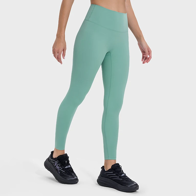 Высококачественные удобные 4-сторонние эластичные спортивные штаны с высокой талией