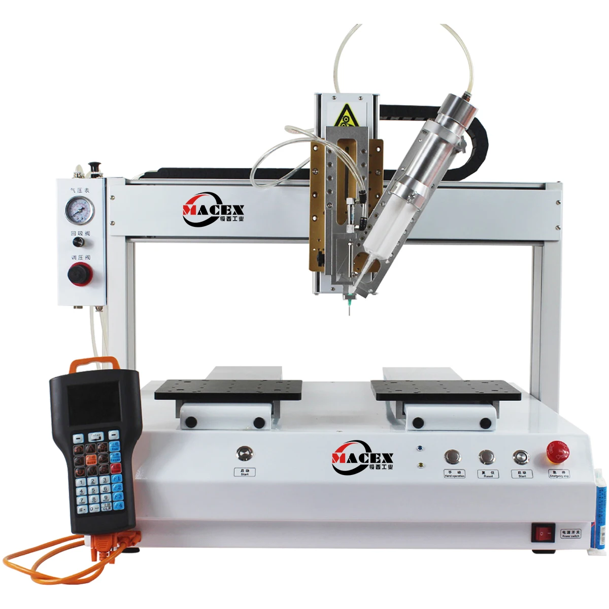 Automatic glue dispensing machine-Double Head Silica Gel Dispenser for PCB,LCD