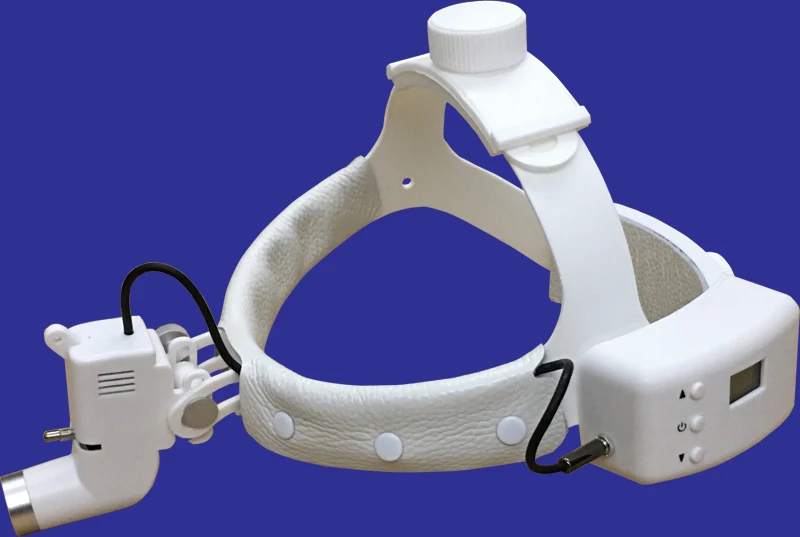 Easywell&Minston Head Wearing Dual Batteries KS-W01 3.5X Dental LED Surgery Headlight