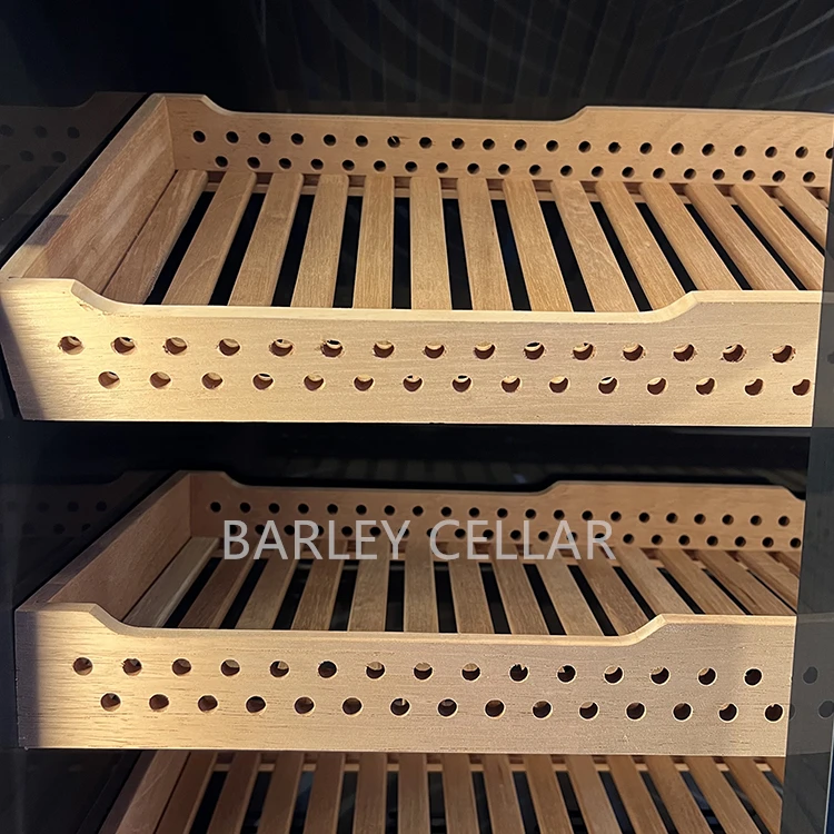 BARLEY cellar custom low noise inverter compressor cooling commercial cigar humidors