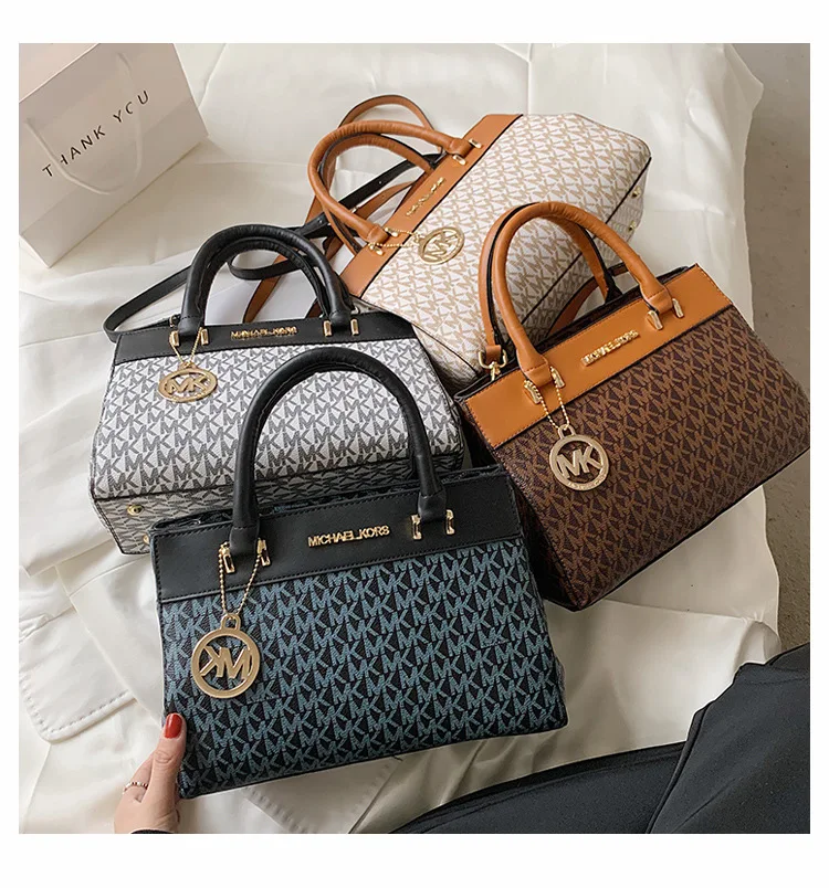 Оптовая продажа 2021, простая женская сумка для покупок с принтом, Диагональная Сумка на одно плечо