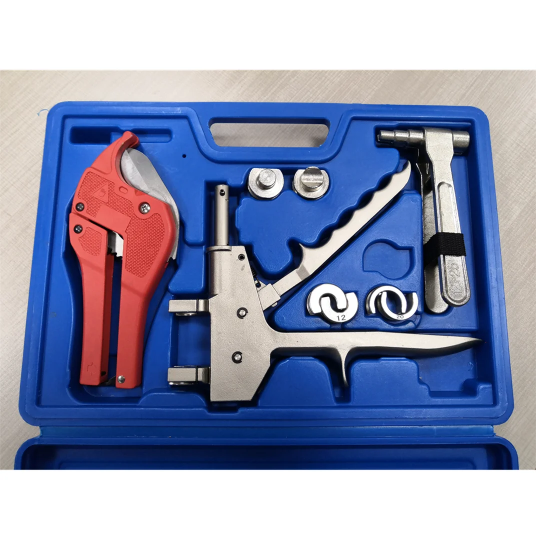 TUBOMART Plumbing installation tools cutter expander kits set for Pex pipe water heating system tool all size