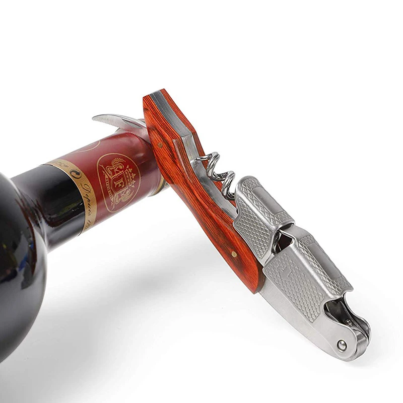 Professional Sommeliers Corkscrew All in One Beer Wine Bottle Opener