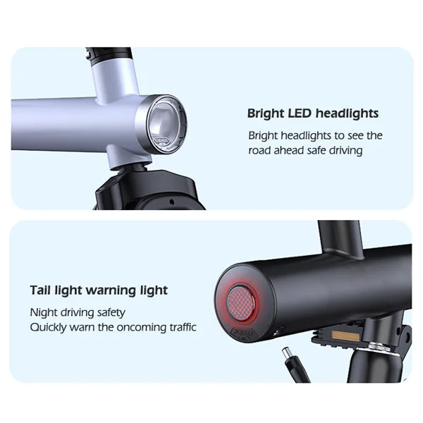 EU UK Warehouse Dropshipping MZ-4 APP Control 48V 350W 14Inch Hybrid E-Bike Folding Electric City Bike For Adults