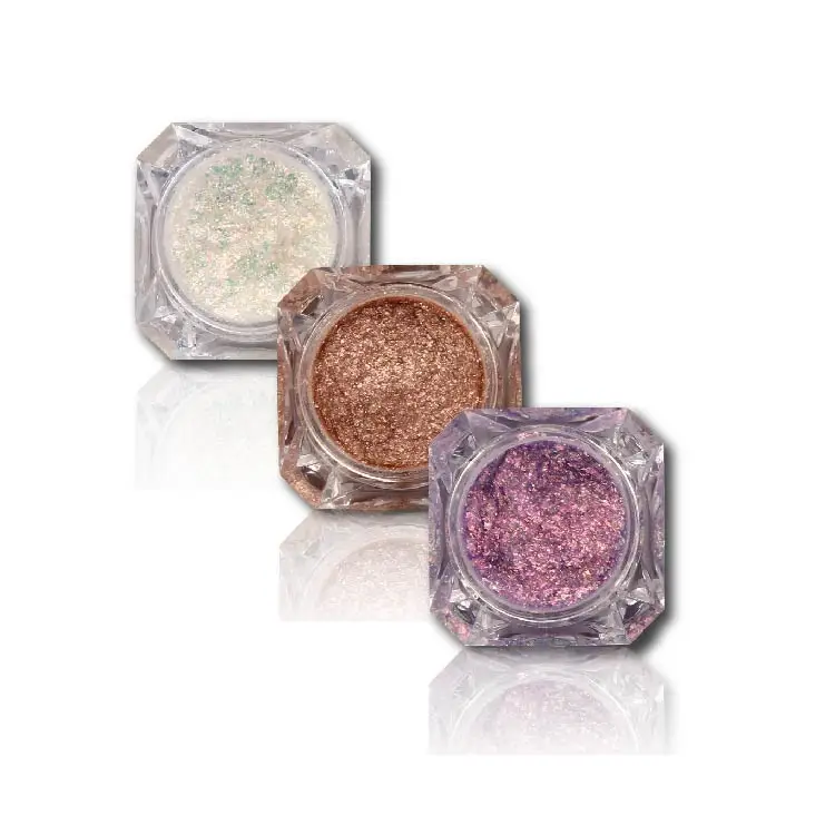 High Pigment Eye Makeup Highlighter Chameleon Cream Eyeshadow Mono Eye shadow Single Glitter Gel Eyeshadow