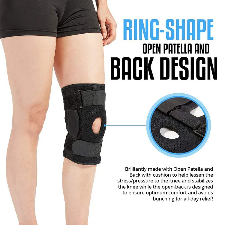 Hinged knee brace-7