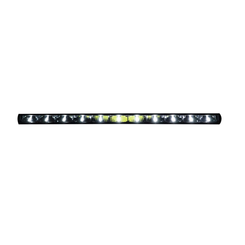 R112 auxiliary 12v 24v waterproof bright LED curved light bar with vertical parking light 100w off road led light bars