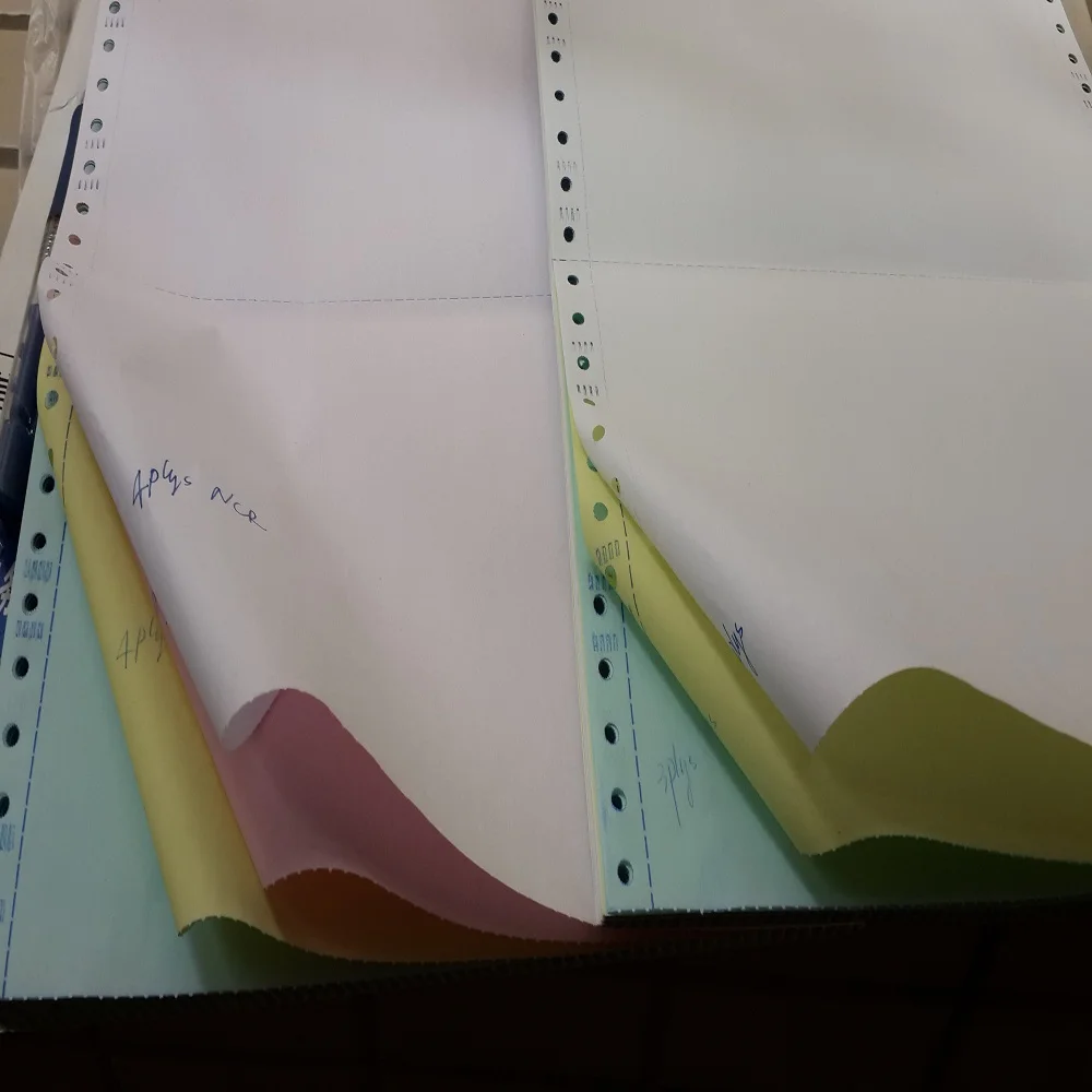 Quality NCR Paper Perforating 9.5x11inch Continous Copy Computer Forms