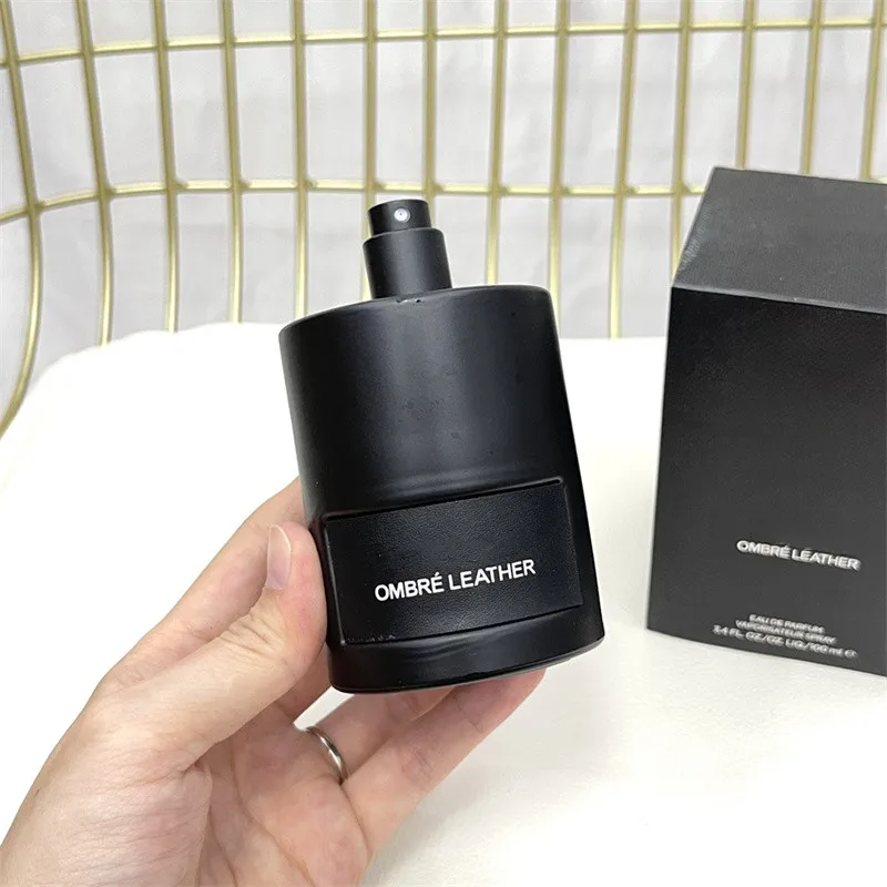 Brand Perfume Ombre Leather Perfume 100ml Cologne Eau De Parfum Leather Smell For Man Long Lasting Top Quality Fragrance