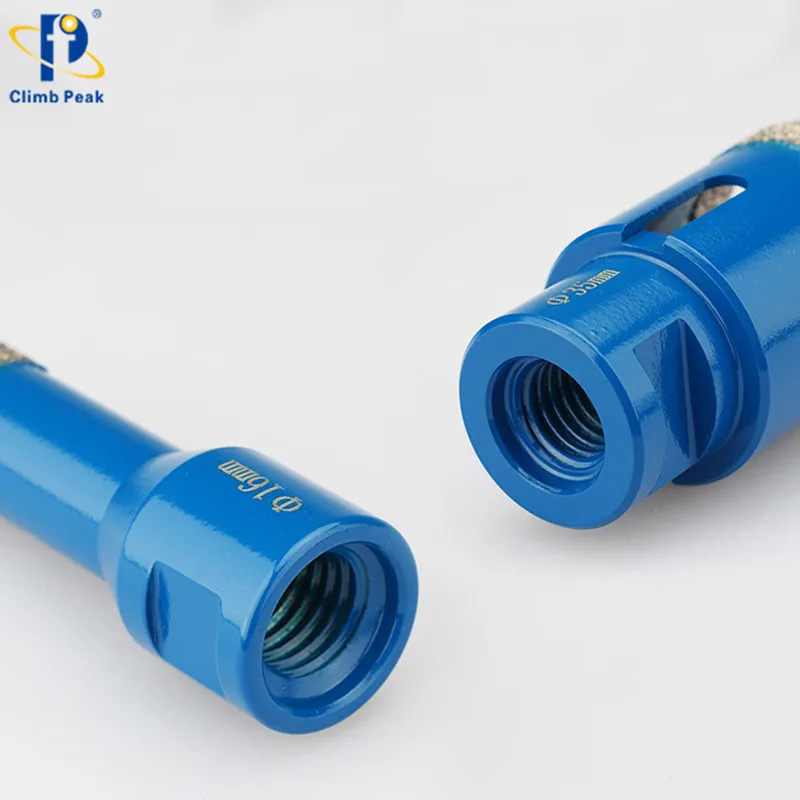 M14 Diamond Core Drill Bit Brazing Tile Hole Saw Marble Granite Ceramic Glass Tipped Drilling Bits Fast Speed Hole Opener