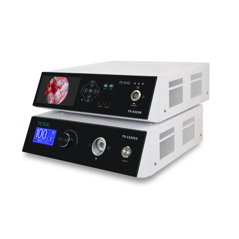 Full HD Medical Video Endoscopy System With 100w Light Source for Surgical ENT Laparoscopy Arthroscopy Otoscope