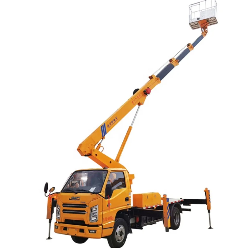 14m 16m high lifting altitude aerial platform operation truck in stock