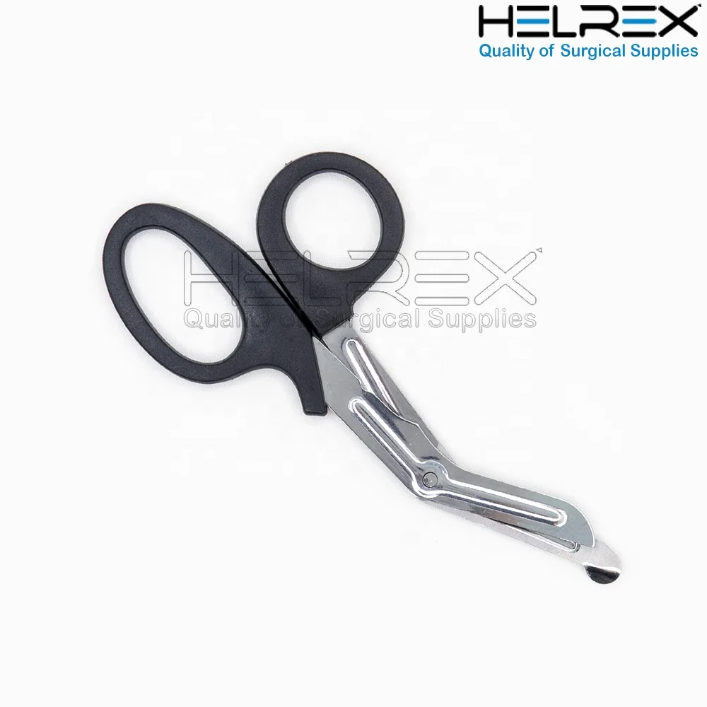  Новый аптечка первой медицинской помощи EMS скорой Травма Ножницы высокого качества с изготовленным на заказ логосом фельдшер lister изогнутые повязки ножницы