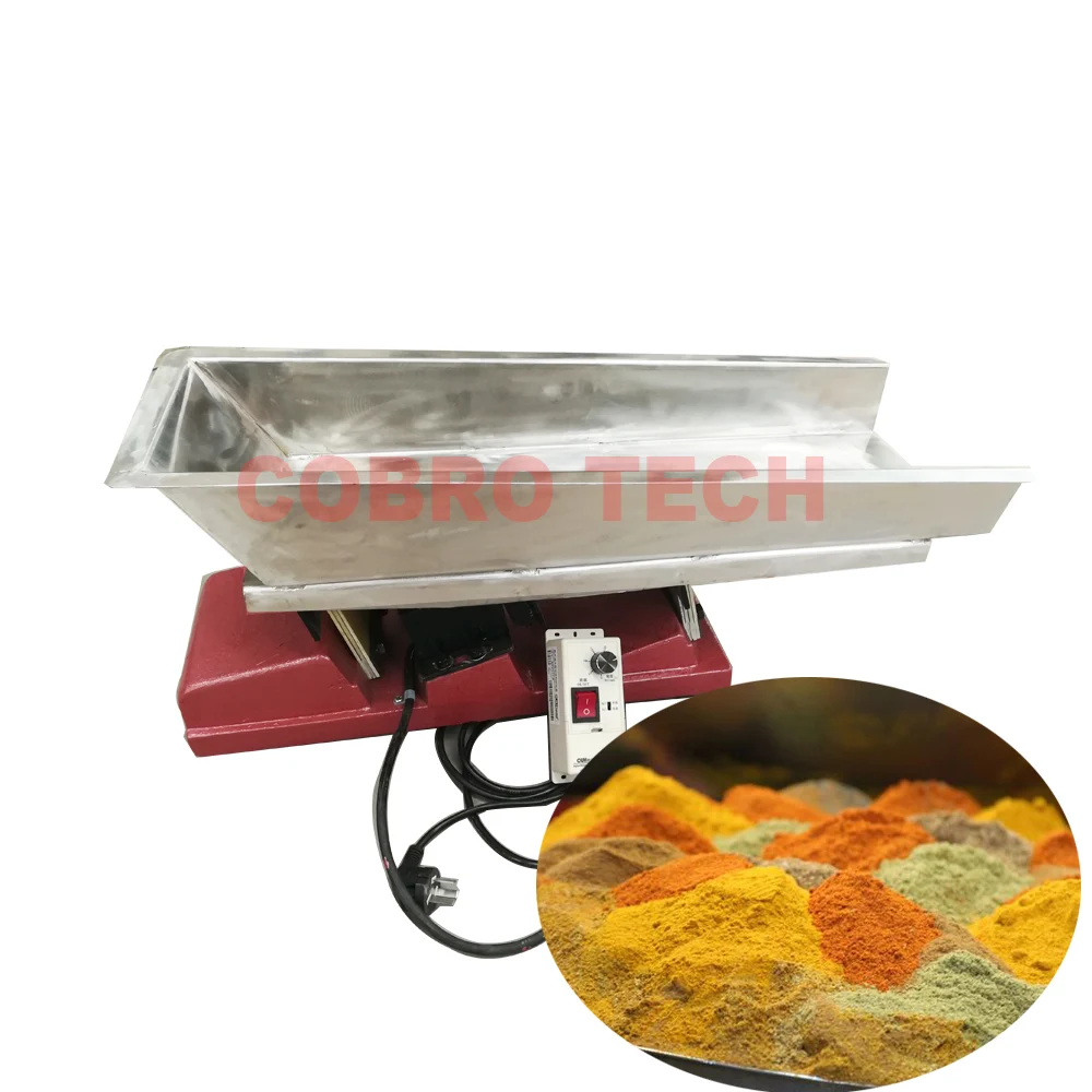 Customized tray explosion proof food grade vibratory magnetic conveyor