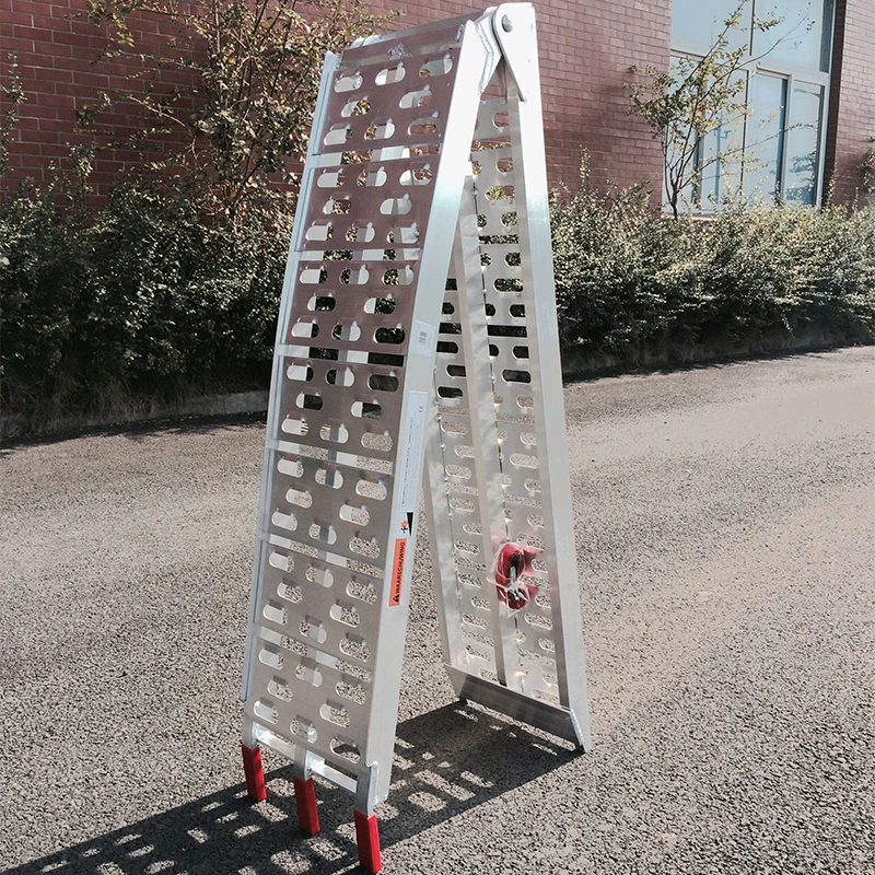 
1 year warranty portable forklift loading container aluminum atv car ramp 